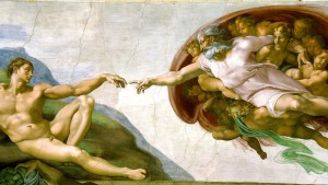 WEB3 CREATION OF ADAM SISTINE CHAPEL RENAISSANCE ITALY Michelangelo PD