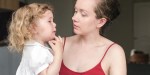 Upset Child with Mother