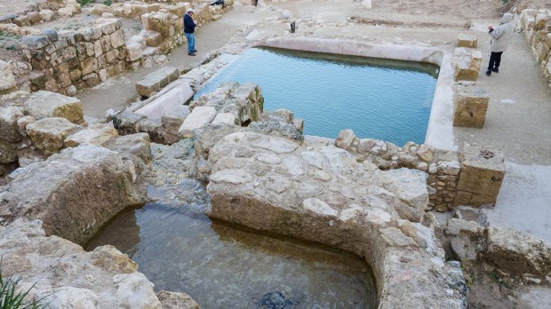 POOL DISCOVERED EIN HANYAM SITE