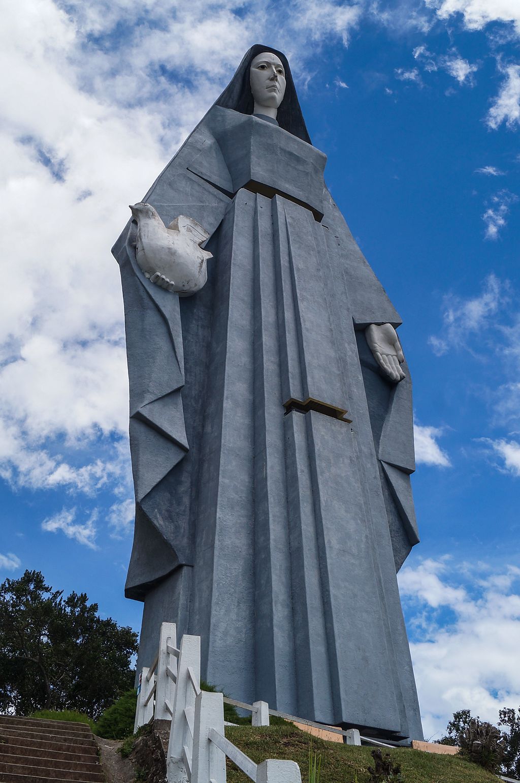 VIRGIN OF PEACE STATUE