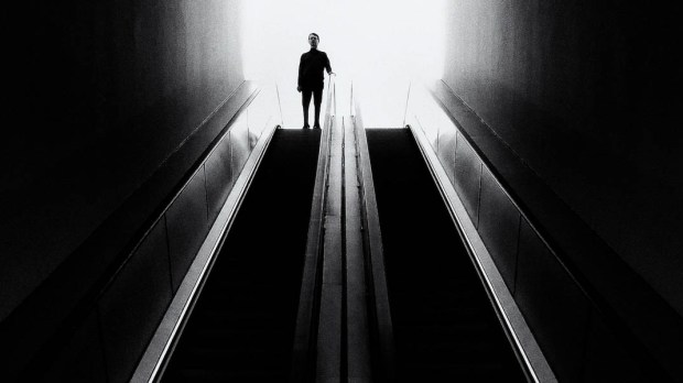 MAN,DARKNESS,STAIRS