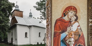 Łopienka. Cerkiew w nieistniejącej wsi