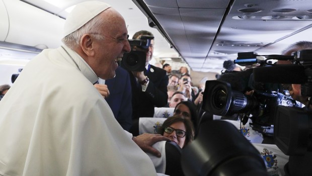 PAPIEŻ FRANCISZEK I DZIENNIKARZE