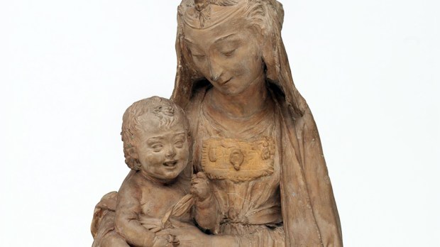 Virgin Mary WITH LAUGHING CHILD