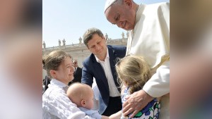 PAPIEŻ FRANCISZEK SPOTKAŁ SIĘ Z MARYSIĄ