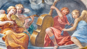 WEB3;ANGELS;MUSIC;FRESCO;CHURCH;Shutterstock_1117462709;KS01