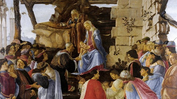 ADORATION OF THE MAGI, BOTTICELLI