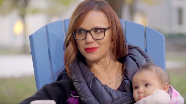 LEAH DARROW, CATHOLIC MODEL, MOTHER