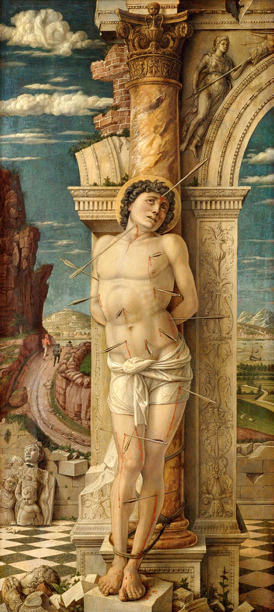 Saint Sebastian of Vienna, Andrea Mantegna