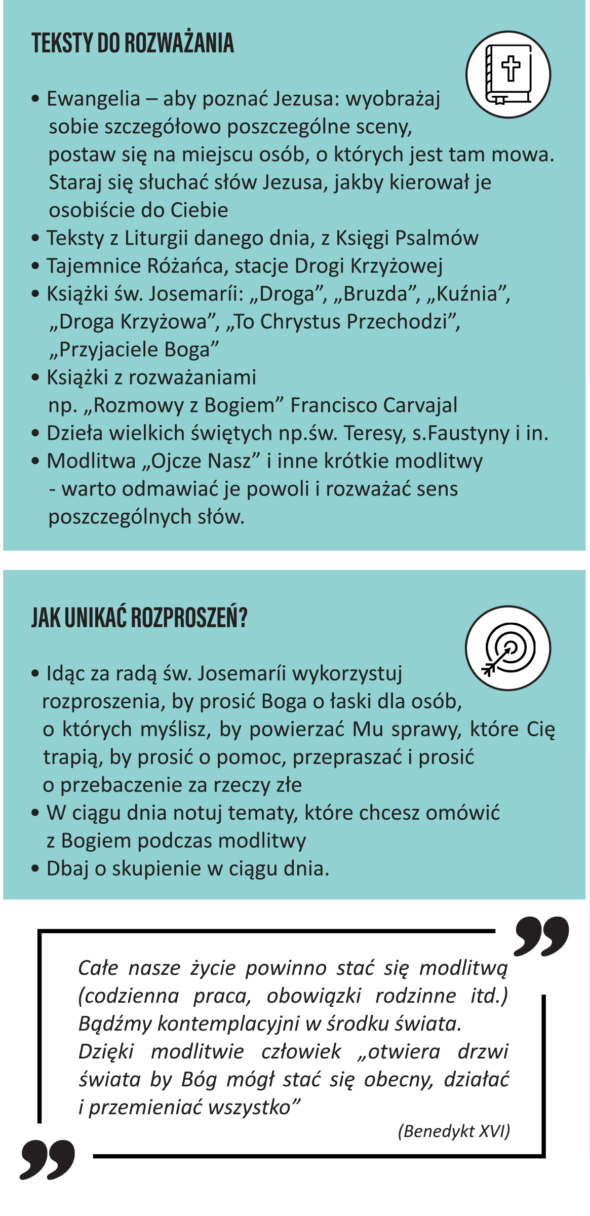 ULOTKA "JAK SIĘ MODLIĆ"