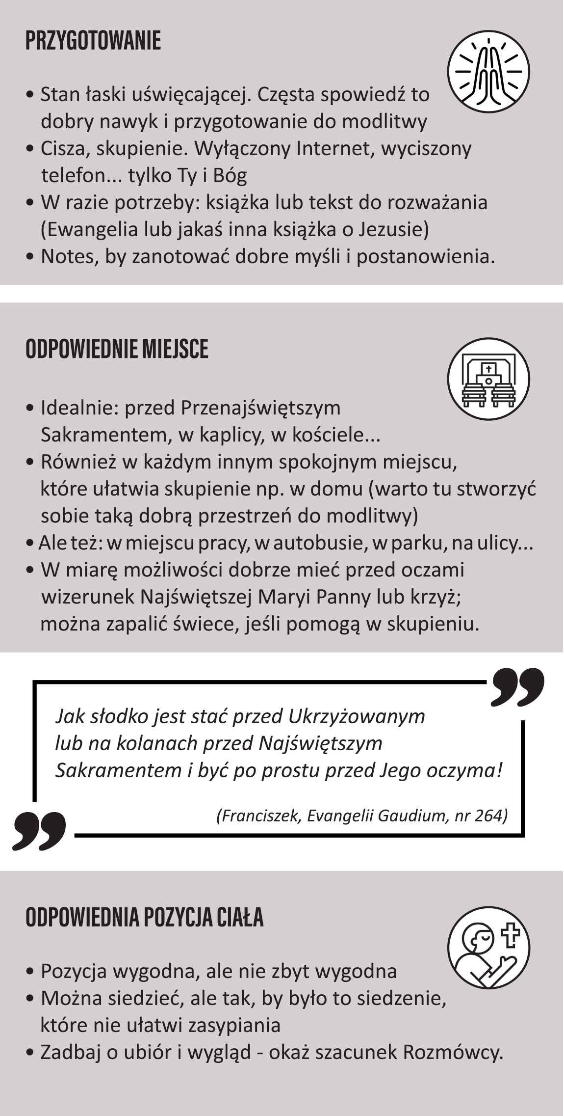 ULOTKA "JAK SIĘ MODLIĆ"