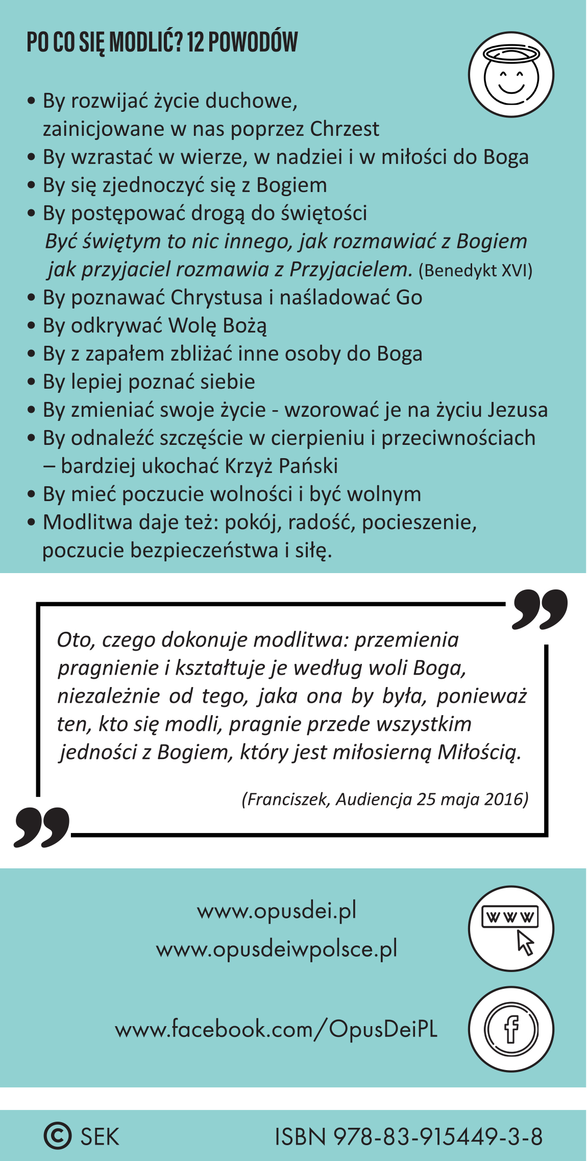 ULOTKA "JAK SIĘ MODLIĆ"