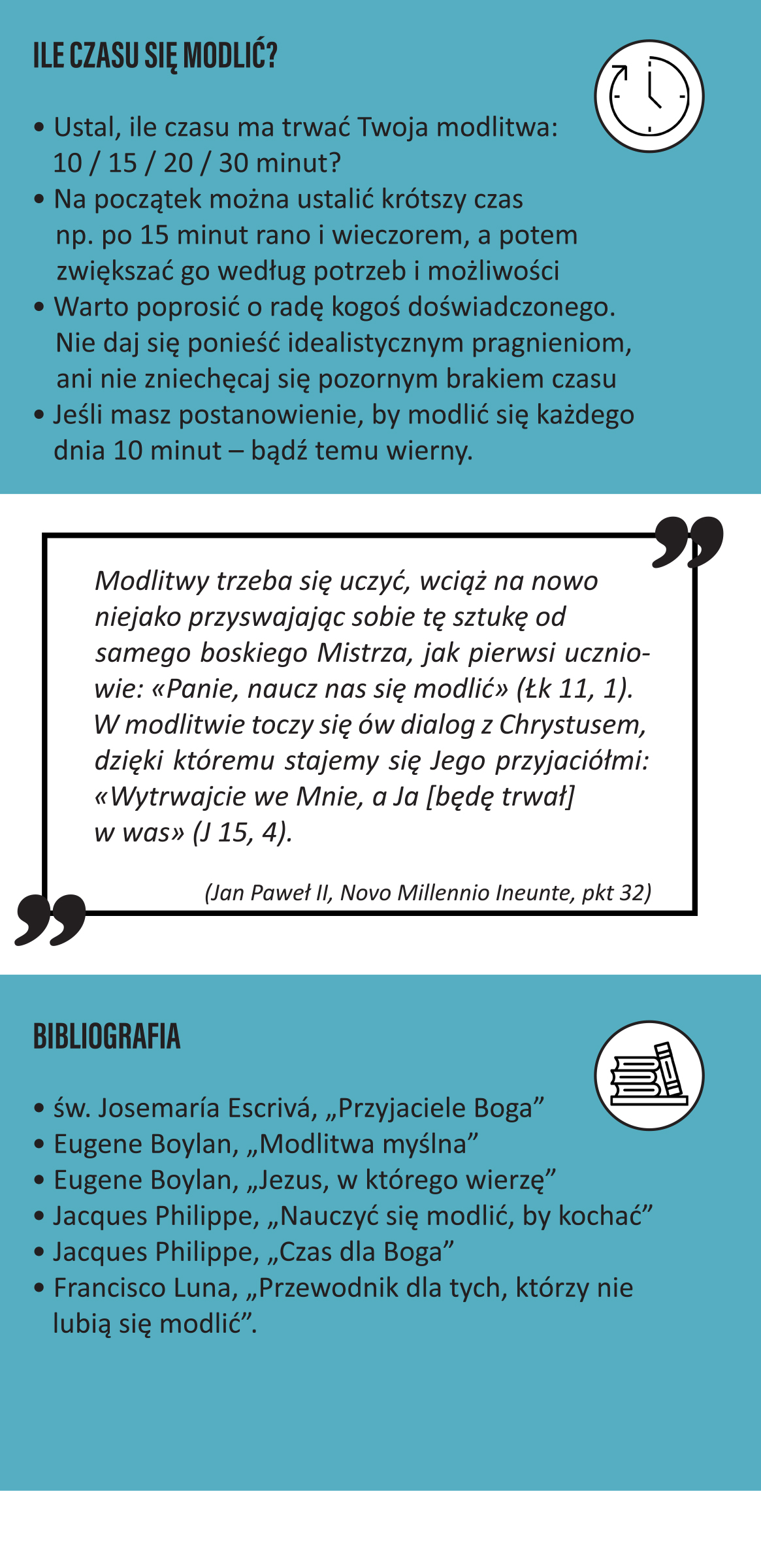 ULOTKA "JAK SIĘ MODLIĆ"