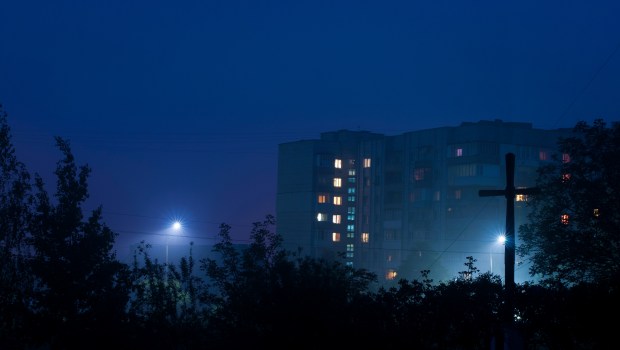 Bloki i krzyż