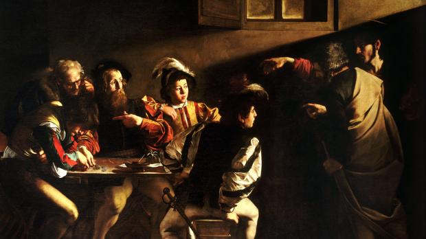 SAINT MATTHEW CARAVAGGIO