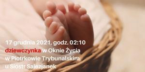 „Na całym ciele miała ślady krwi”. Piotrkowskie okno życia przyjęło nowo narodzoną dziewczynkę