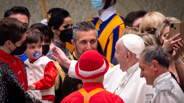 POPE FRANCIS AUDIENCE