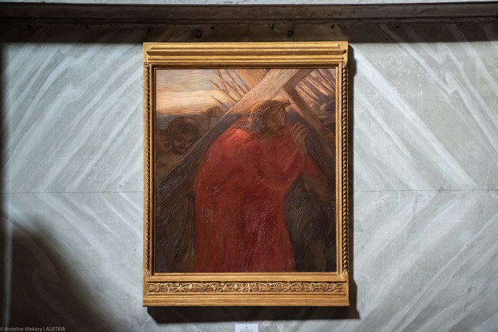 [GALERIA] Namalował drogę krzyżową 120 lat temu! Dziś można ją oglądać w Bazylice św. Piotra