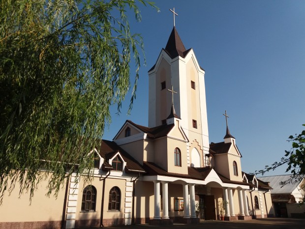Kościół św. Wacława w Żytomierzu. Racz nas miłościwie od wszelkich przeciwności wybawić!