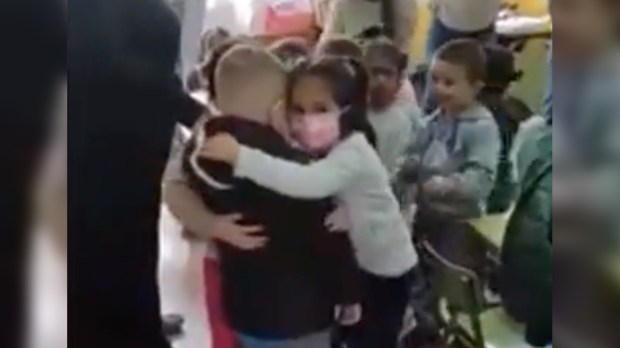 Ukraińskie dziecko w przedszkolu