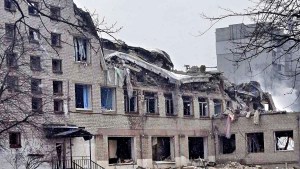 WAR-UKRAINE-RUSSIA-Zhytomyr_bombed-out-school