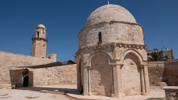kaplica Wniebowstąpienia na Górze Oliwnej w Jerozolimie