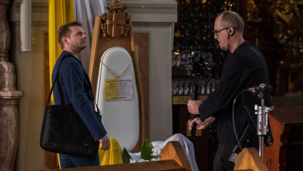 Plan filmu "Opiekun" o świętym Józefie w Kaliszu