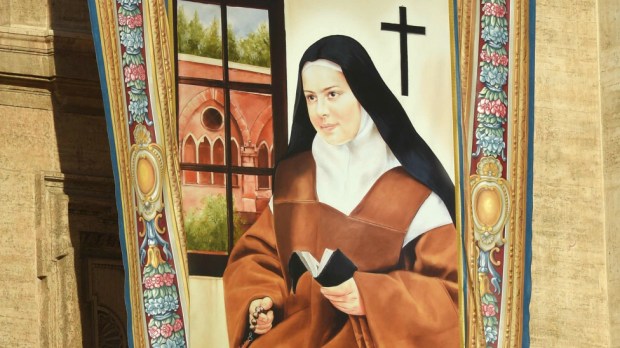 święta Eżbieta od Trójcy Świętej - obraz kanonizacyjny