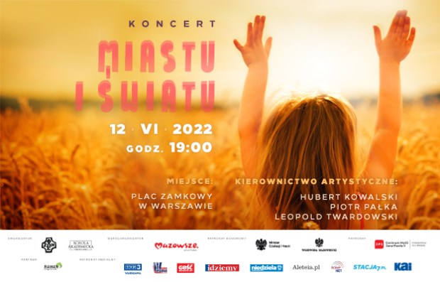 Koncert Miastu i Światu - plakat
