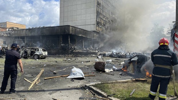 ostrzał Winnicy na Ukrainie