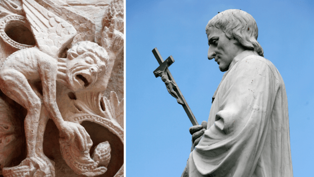 diabeł i Jan Maria Vianney