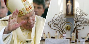 Tak Jan Paweł II zawierzył świat Bożemu miłosierdziu [zdjęcia]