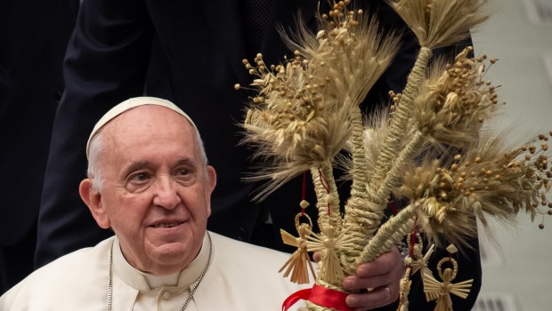Pope Francis during his weekly general audience in Paul VI Hall