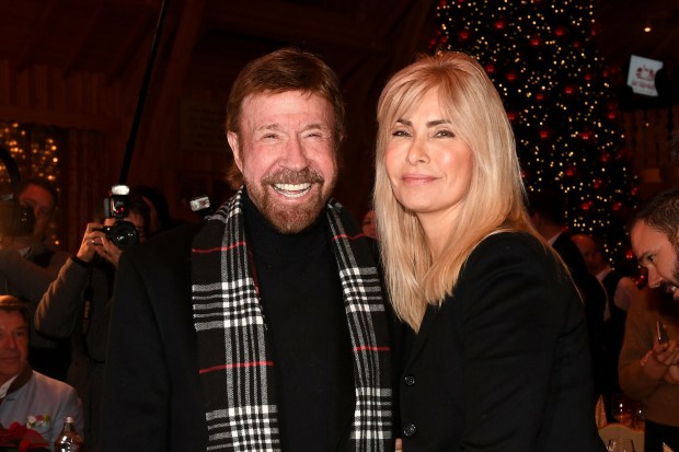 Chuck Norris z żoną