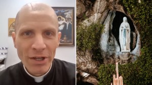 Ksiądz uzdrowiony w Lourdes