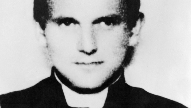 Karol Wojtyła w roku 1945
