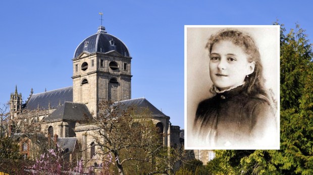 Bazylika Notre-Dame w Alençon we Francji - miejsce chrztu św. Teresy od Dzieciątka Jezus