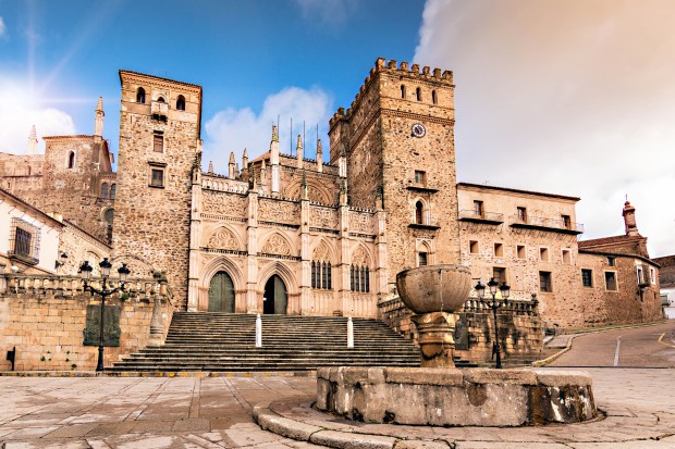 Monasterio Real de Santa María de Guadalupe, provincia de Cáceres, Extremadura, España