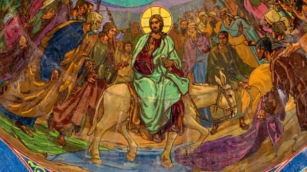 Wjazd Jezusa do Jerozolimy na osiołku