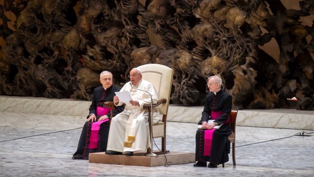 Pope Francis Audience Jan 03 2024 paul VI Hall